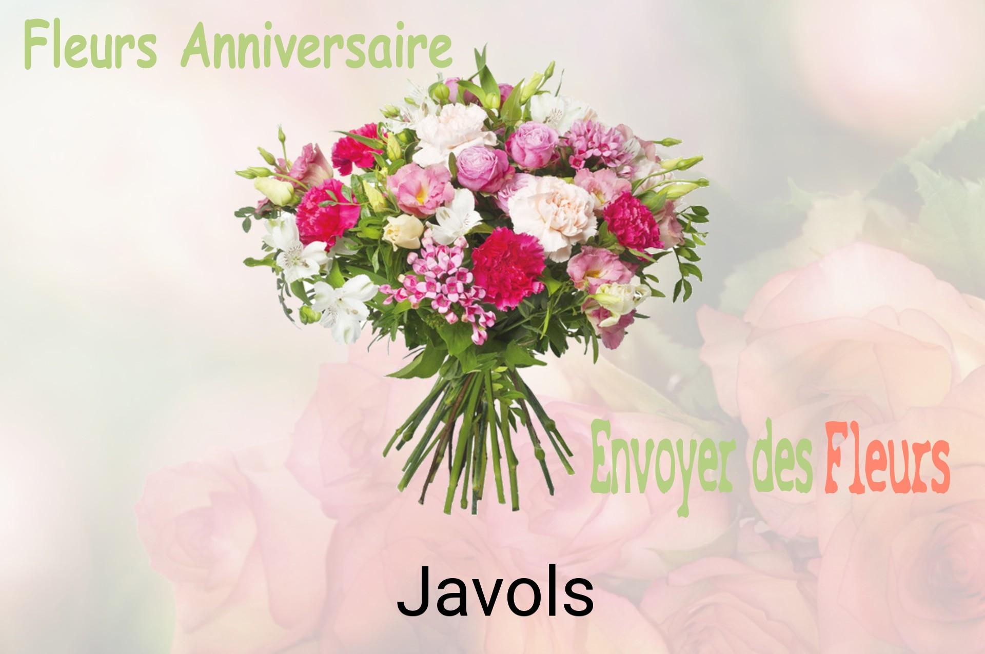 Bouquet de fleurs d’anniversaire livré à Javols